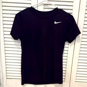 Nike Black Fitted Short Sleeve T-Shirt